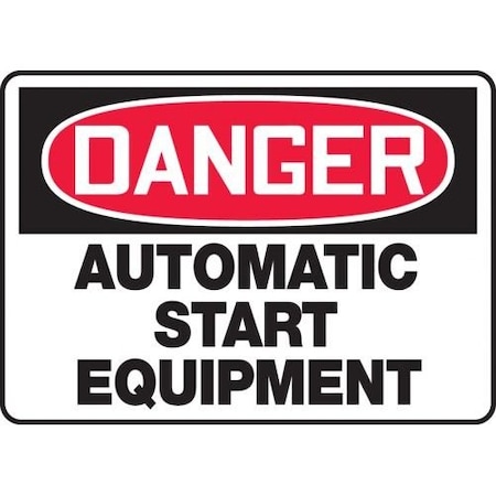 SAFETY SIGN 10 In  X 14 In  ALUMALITE UNIT MEQM101XL